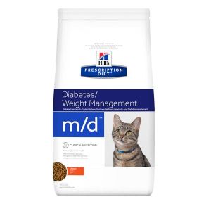 Hill's Prescription Diet M/d Diabetes / Weight Management Crocchette Al Pollo per Gatti Sacco 1,5kg