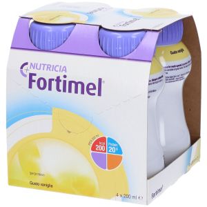 Nutricia Fortimel Vaniglia Integratore Proteico 4x200ml