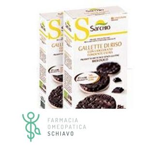 Sarchio Gallette Di Riso Con Cioccolato Fondente Senza Glutine 34 g