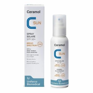Ceramol Sun Spray Solare Spf 50+ Oil Free 125ml