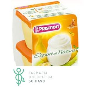 Plasmon Merende Sapori Di Natura Alla Banana E Yogurt 2x120 g +6m