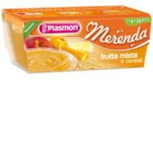 Plasmon La Merenda Bambini Frutta/cereali Asettico 2x120g 6mesi+