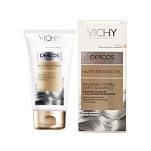 Vichy dercos nutri-riparatore balsamo crema capelli secchi 150 ml