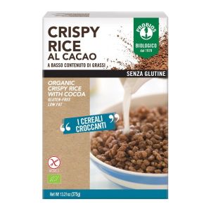 Easy To Go Crispy Rice Al Cacao Biologico Senza Glutine 375 g