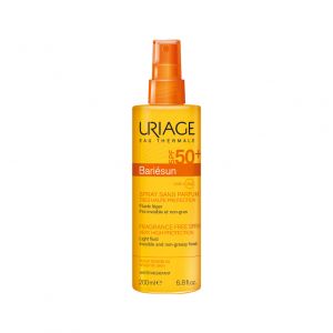 Uriage Barièsun Spray Senza Profumo Protezione Solare SPF 50 + 200 Ml