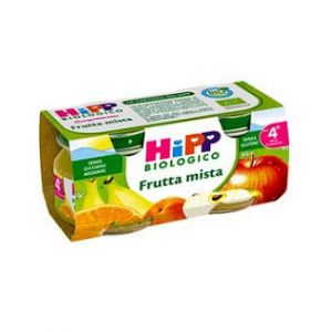 Hipp Biologico Omogeneizzato Frutta Mista 2 x 80 g