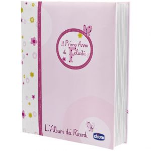 Chicco Album dei Ricordi Rosa "Il Primo Anno Di FelicitÃƒÂ "