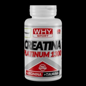 Why Sport Creatina 1300 Platinum 120 Compresse