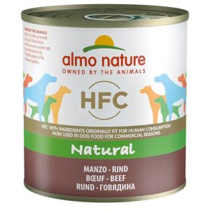 Almo Nature Hfc Natural Cibo Umido Manzo per Cani Adulti 290g