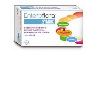 EnteroFlora Integratore Symbio 20 Capsule