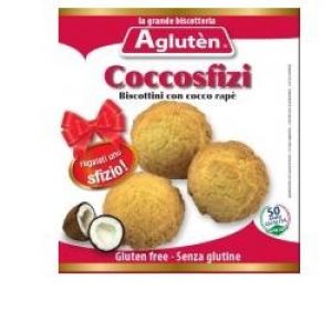 Agluten Coccosfizi Biscottini Al Cocco Rapè Senza Glutine 100 g