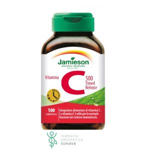 Jamieson Vitamina C 500 Timed Release Integratore Alimentare 100 Compresse