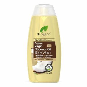 Dr. Organic Virgin Coconut Oil Body Wash Detergente Corpo 250ml