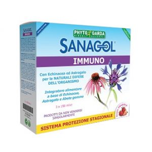 Sanagol Immuno Triple Pack Integratore Sistema Immunitario 3x150 ml