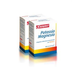 Enervit Magnesio + Potassio PROMO Integratore Sali Minerali 20 Bustine