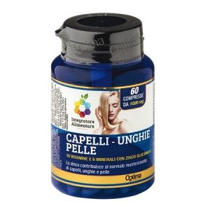 Optima Colours of Life Capelli Unghie Pelle Integratore Vitamine e Minerali 60 Compresse