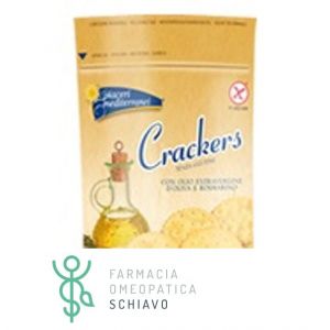 Piaceri Mediterranei Crackers Olio di Oliva e Rosmarino Senza Glutine 125 g