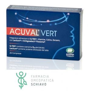 Acuval Vert Integratore Antiossidante 20 Compresse