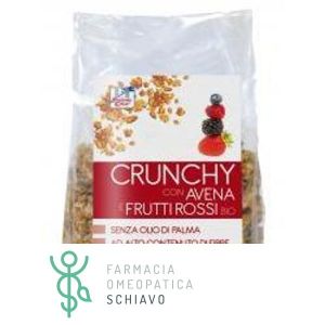 La Finestra sul Cielo Crunchy Con Avena e Frutti Rossi Bio 375 g