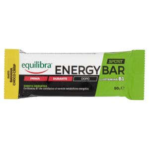 Equilibra Energy Bar Banana Choco-crisp Barretta Energetica 50g