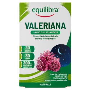 Equilibra Valeriana Integratore Rilassante 30 Capsule