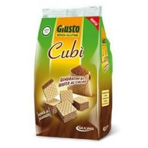 Giusto Senza Glutine Cubi' Wafer Al Cacao 175 g