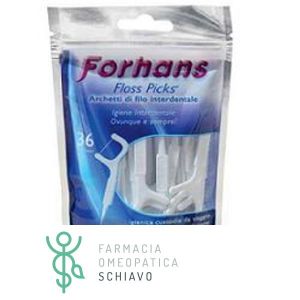 Forhans Floss Picks 36 Archetti Interdentali