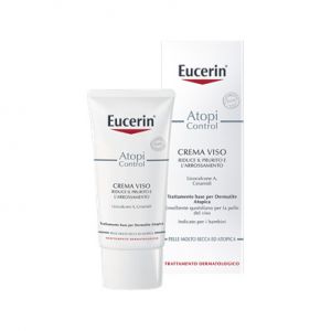 Eucerin atopicontrol crema viso lenitiva antiprurito pelle atopica 50 ml