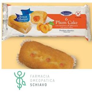 Bononia Plum Cake Con Farcitura Di Albicocca Senza Glutine 270g 6 Pezzi
