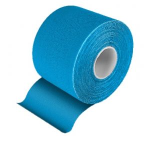 Kinesiotaping Benda Adesiva Elastica Blu In Cotone m 5x5 cm