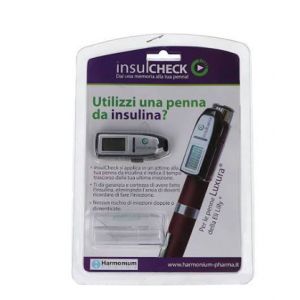 Insulcheck Flexpen Dispositivo Per Diabetici Registrazione tempo ultima iniezione 1 Pezzo
