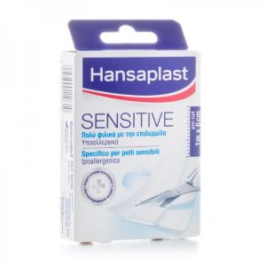 Hansaplast Striscia Sensitive Pretagliata 1x6cm 10 Pezzi