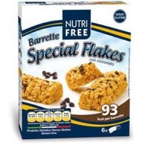 Nutrifree Barrette Special Flakes Con Cioccolato Senza Glutine 24,8gx5