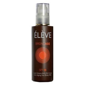 Élève Bronzage Latte Solare Protezione 30 Anti-età Corpo 200ml