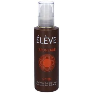 Élève Bronzage Latte Solare Protezione 50+ Anti-età Corpo 200ml