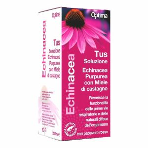 Optima Echinacea Tus Soluzione Integratore Vie Respiratorie 200ml