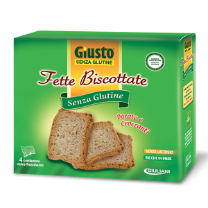 Giusto Senza Glutine Fette Biscottate 250g + Confettura 240g Promozione