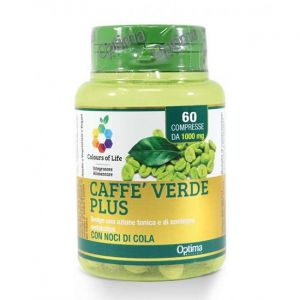 Optima colours of life caffe verde plus integratore tonico 60 compresse