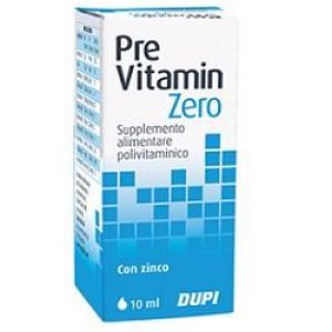 Previtamin Zero Integratore Vitamine e Zinco Per Neonati Gocce 10 ml