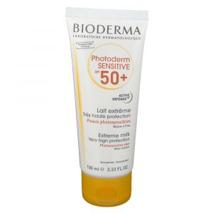 Bioderma Photoderm Sensitive Latte Solare SPF 50+ Protezione Viso e Corpo 100 ml