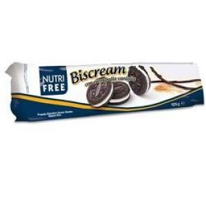 Nutrifree Biscream Biscotti Con Crema Alla Vaniglia Senza Glutine 125g