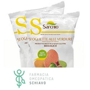 Sarchio Snack Sfogliette Alle Verdure Senza Glutine 55 g