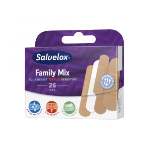 Salvelox Med Family Mix Cerotti Assortiti 26 Pezzi
