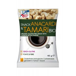 Fsc Snack Anacardi E Tamari Bio Vegan Fonte Di Fibre 45g
