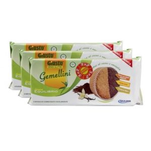 Giusto Linea Equilibrio Gemellini Merendine i Cacao e Vaniglia Senza Glutine 180g