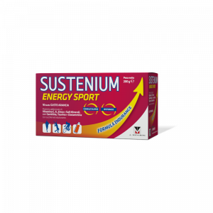 Sustenium Energy Sport Integratore Gusto Arancia 10 Bustine