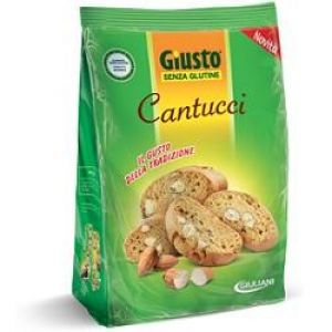 Giusto Senza Glutine Cantucci Biscotti Alle Mandorle 200 g