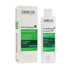Vichy dercos anti-dandruff treatment shampoo for normal to oily hair 200 ml