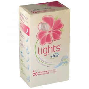 Proteggi slip per incontinenza piccole perdite lights by tena discreto 28 pezzi