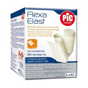 Pic Flexa Elast Benda Elastica Bianca 7 Cm X 4 , 5 M i Fustino
